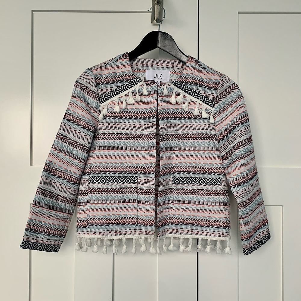 Jack by BB Dakota Tassel Fringe Jacket